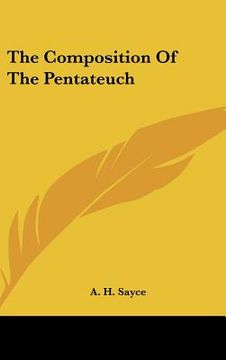 portada the composition of the pentateuch (en Inglés)