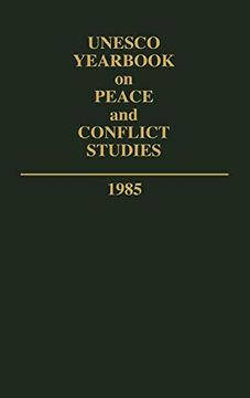 portada Unesco Yearbook on Peace and Conflict Studies 1985 (in English)