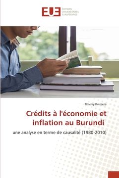 portada Crédits à l'économie et inflation au Burundi (en Francés)