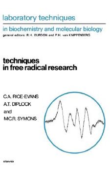 portada techniques in free radical research (en Inglés)