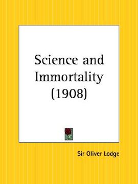 portada science and immortality (en Inglés)