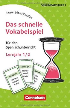 portada Das Schnelle Vokabelspiel - Spanisch - Lernjahr 1/2