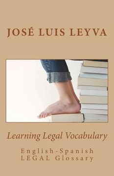 portada Learning Legal Vocabulary: English-Spanish LEGAL Glossary (en Inglés)