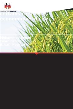 portada Effets mutagènes des radiations gamma sur certains caractères économiques du riz (en Francés)