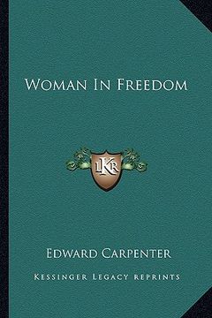 portada woman in freedom (en Inglés)
