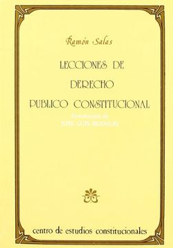 portada Lecciones de Derecho Publico Constitucional