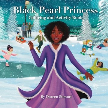 portada Black Pearl Princess Coloring and Activity Book (in English)