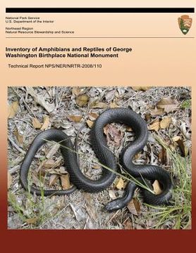 portada Inventory of Amphibians and Reptiles of George Washington Birthplace National Monument (in English)