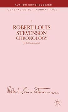 portada A Robert Louis Stevenson Chronology (en Inglés)
