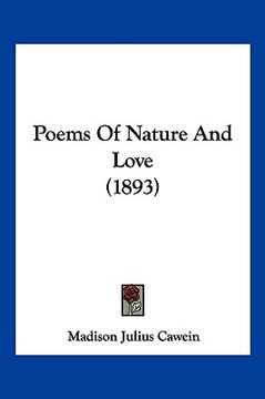 portada poems of nature and love (1893) (en Inglés)