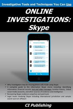 portada Online Investigations: Skype (en Inglés)