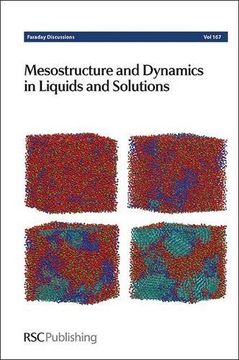 portada Mesostructure and Dynamics in Liquids and Solutions (Faraday Discussions) (in English)