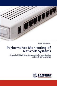 portada performance monitoring of network systems (en Inglés)