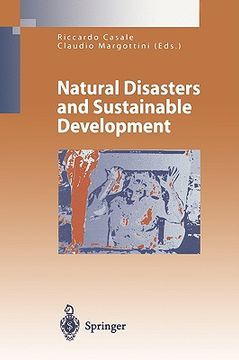 portada natural disasters and sustainable development (en Inglés)