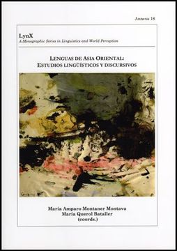 portada Lenguas de Asia Oriental: Estudios Lingüísticos y Discursivos (in Spanish)