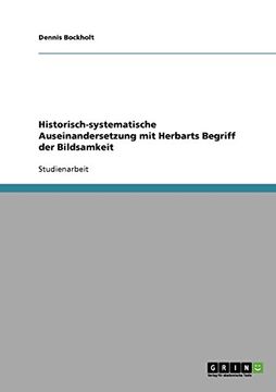 portada Historisch-systematische Auseinandersetzung mit Herbarts Begriff der Bildsamkeit (German Edition)