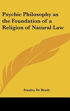 portada psychic philosophy as the foundation of a religion of natural law