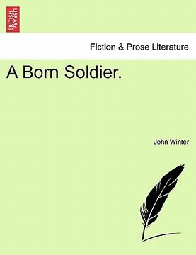 portada a born soldier. (in English)