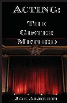 portada Acting: The Gister Method (in English)
