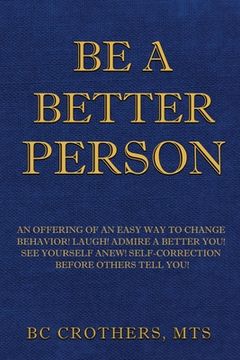 portada Be A Better Person (en Inglés)