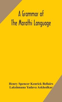 portada A grammar of the Marathi language 