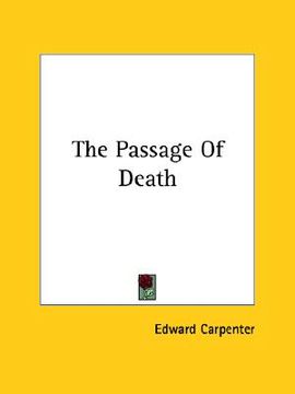 portada the passage of death (in English)