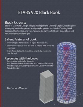 portada ETABS V20 Black Book (in English)