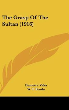 portada the grasp of the sultan (1916) (in English)