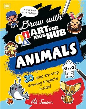 portada Draw With art for Kids hub Animals