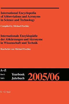 portada International Encyclopedia of Abbreviations and Acronyms in Science and Technology: Yearbook 2005 (in English)