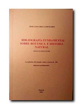 portada Bibliografía Fundamental Sobre Botánica E Historia Natural