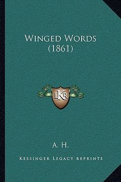 portada winged words (1861) (en Inglés)