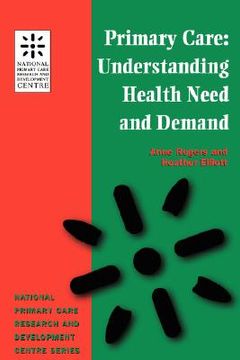 portada primary care: understanding health need and demand (en Inglés)