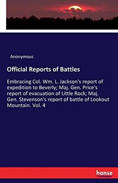 portada Official Reports of Battles (en Inglés)