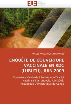 portada Enquete de Couverture Vaccinale En Rdc (Lubutu), Juin 2009