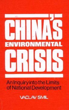 portada china's environmental crisis: an inquiry into the limits of national development