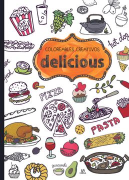 portada Delicious (Coloreables Creativos) (in Spanish)