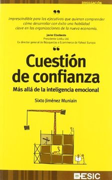 portada Cuestión de Confianza - más Allá de la Inteligencia Emocional