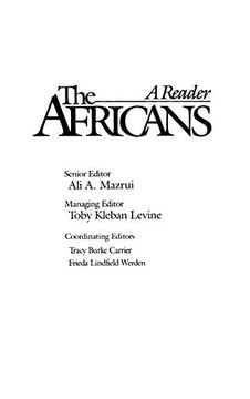 portada The Africans: A Reader (in English)