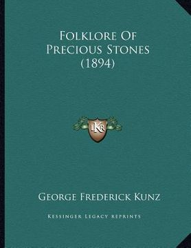 portada folklore of precious stones (1894)