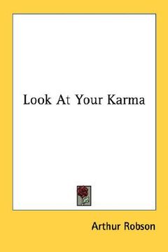portada look at your karma (in English)