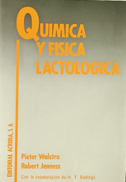 portada QUIMICA Y FISICA LACTOLOGICA (in Spanish)