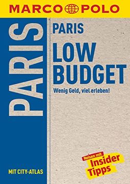 portada Marco Polo Reiseführer Lowbudget Paris: Wenig Geld, Viel Erleben! (en Alemán)