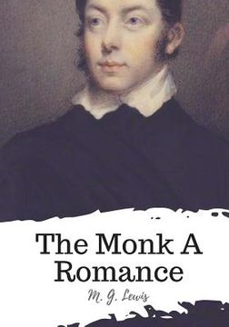 portada The Monk A Romance (en Inglés)