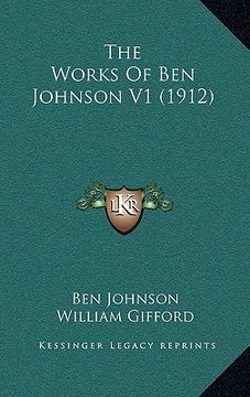portada the works of ben johnson v1 (1912)
