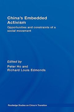 portada china's embedded activism: opportunities and constraints of a social movement (en Inglés)