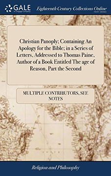 portada Christian Panoply; Containing An Apology for the Bible; in a Series of Letters, Addressed to Thomas Paine, Author of a Book Entitled The age of Reason, Part the Second 