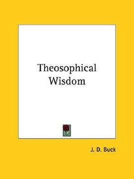 portada theosophical wisdom (en Inglés)