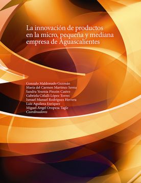 portada La Innovación de Productos en la Micro, Pequeña y Mediana Empresa de Aguascalientes (in Spanish)