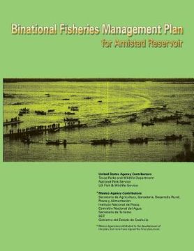 portada Binational Fisheries Management Plan for Amistad Reservoir (en Inglés)